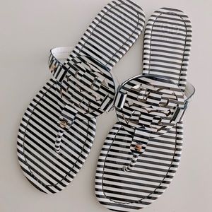 Tory Burch Miller Sandal - Navy Striped